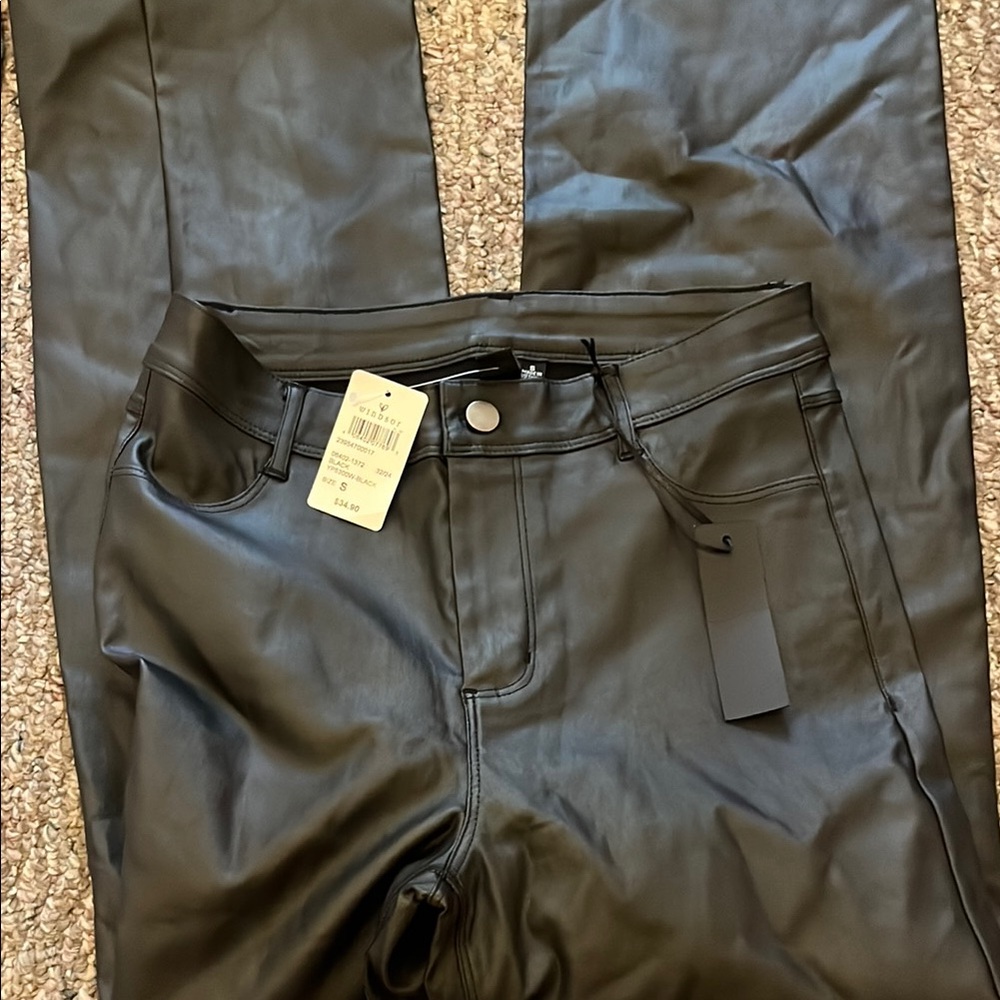 Windsor Black Straight Leg Pants